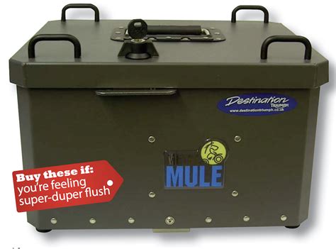 metal mule top box|top box for motorcycle.